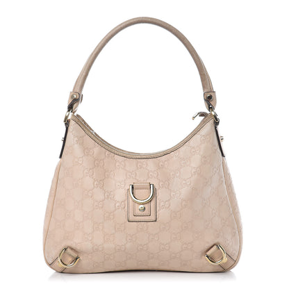 Gucci Guccissima Medium Abbey D Ring Hobo Pink 1 of 24