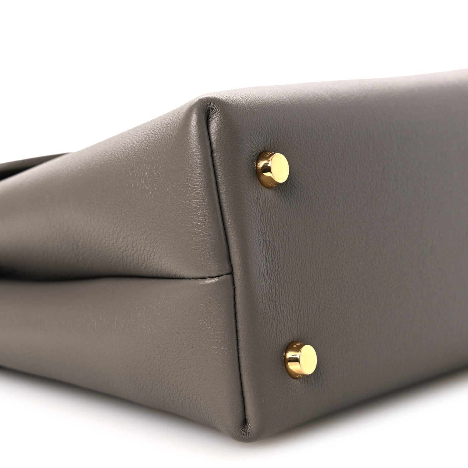 Celine Supple Calfskin Medium Nino Cloudy Grey Pebble 10 of 13