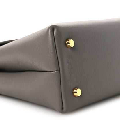 Celine Supple Calfskin Medium Nino Cloudy Grey Pebble 10 of 13