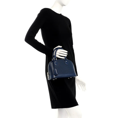 Louis Vuitton Epi Alma BB Indigo 3 of 8