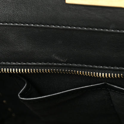 Valentino Garavani Vitello Small Rockstud Double Handle Tote Black 13 of 14