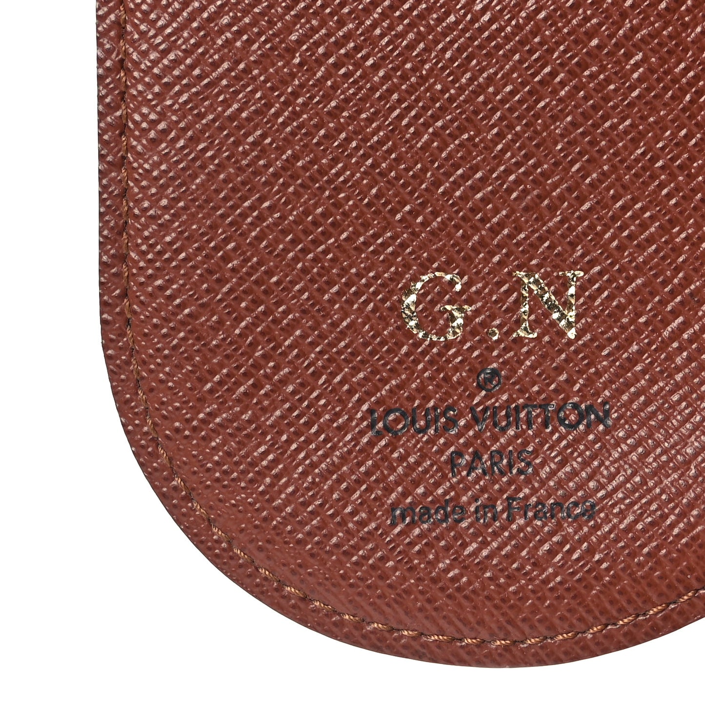 Monogram Round Key Holder GM
