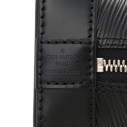 Louis Vuitton Epi Alma BB Black 6 of 9