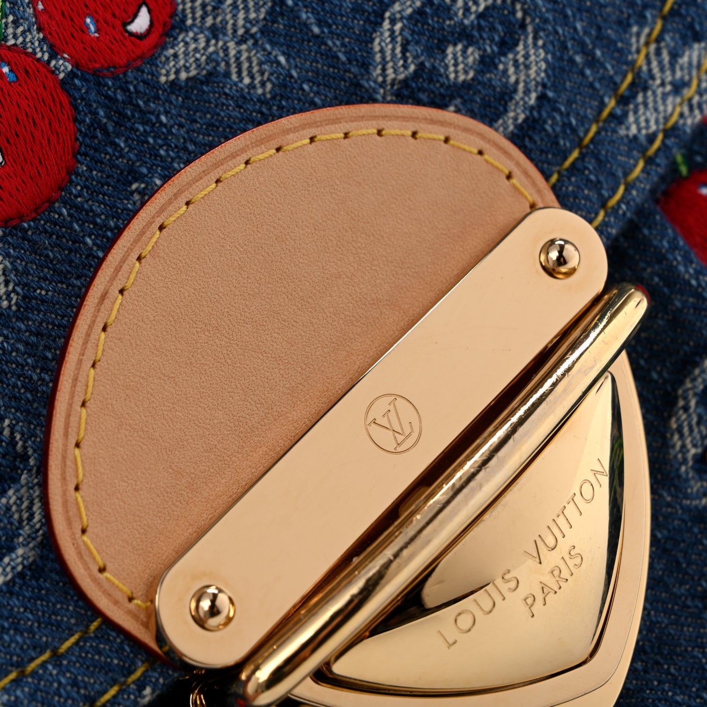 LV X TM Monogram Denim Cerises Sunset