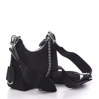 Prada Nylon Re-Edition 2005 Shoulder Bag Black 2 of 9