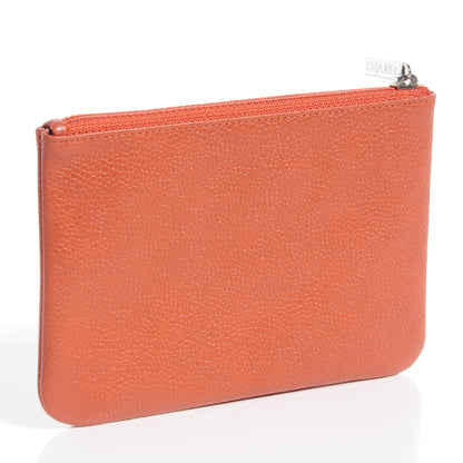 Chanel Caviar Key Holder Case Orange 3 of 8