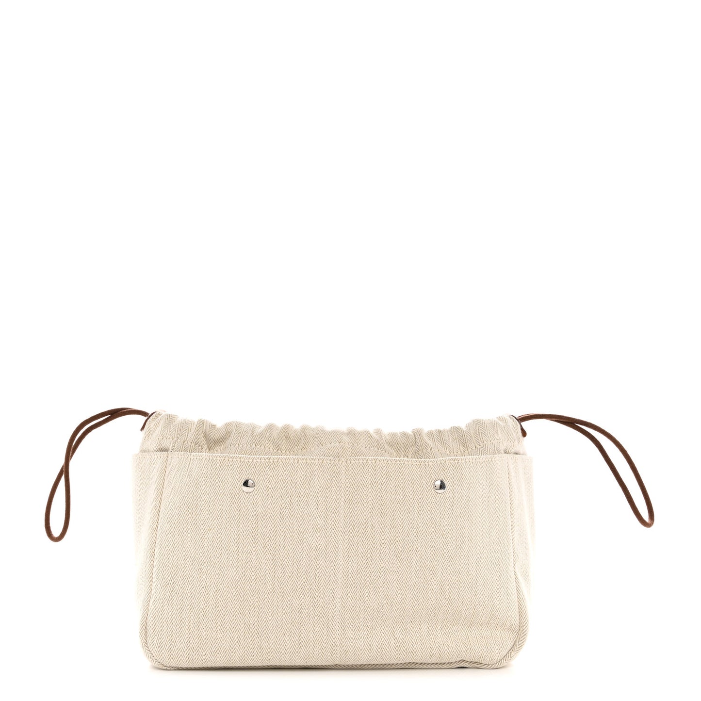 Canvas Barenia Fourbi 25 MM Pouch Naturel Fauve