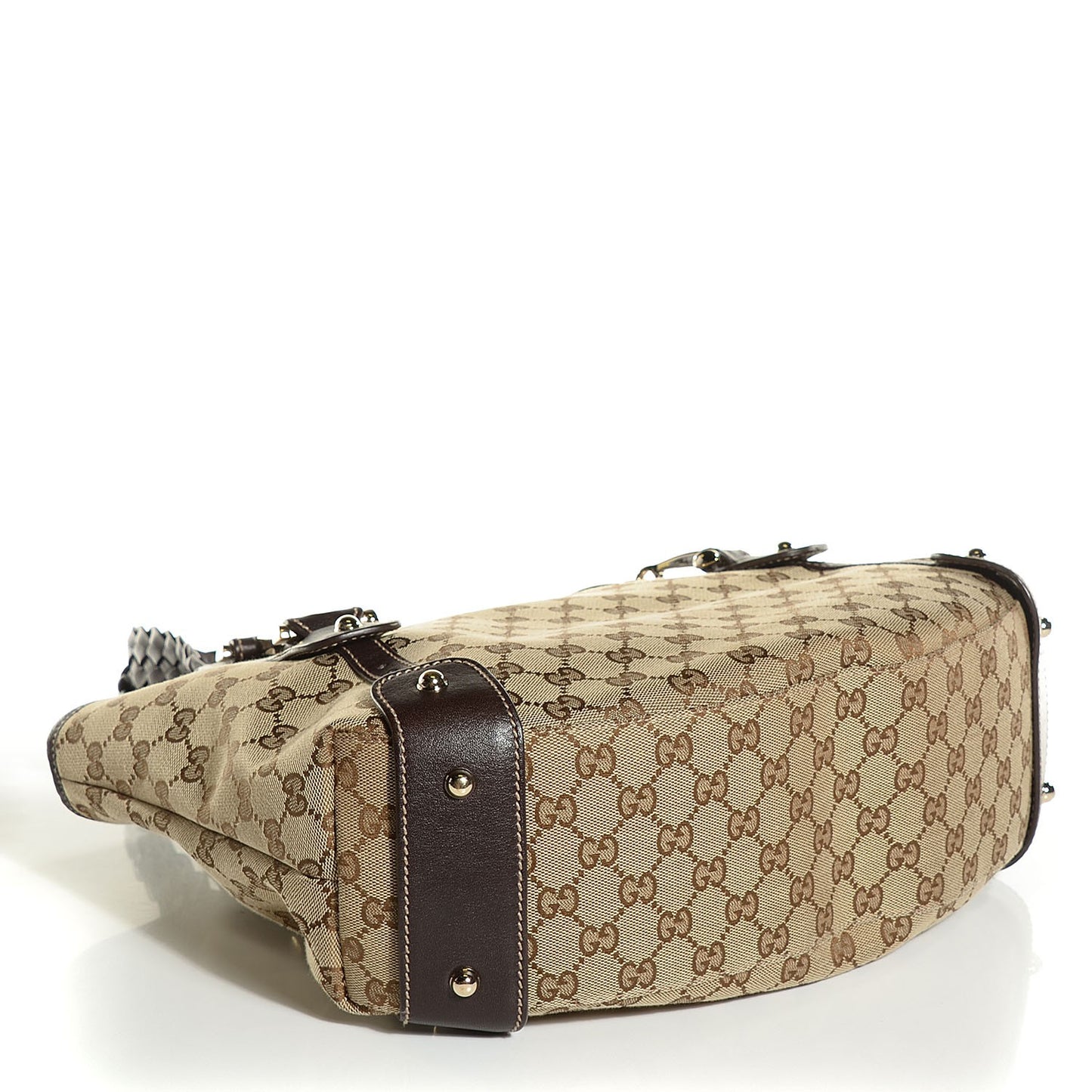Monogram Small Pelham Shoulder Bag Dark Brown