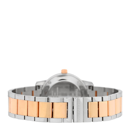 Tiffany Stainless Steel 18K Rose Gold 29mm Atlas 2-Hand Quartz Watch 3 of 4