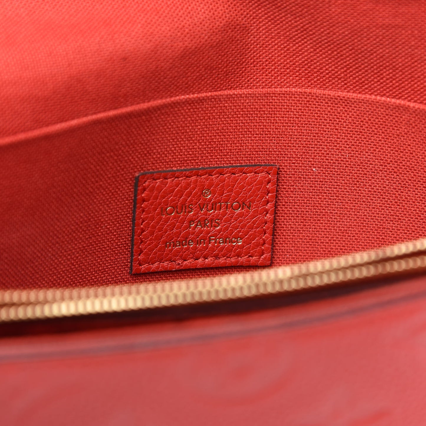 Empreinte Pochette Felicie Chain Wallet Cherry