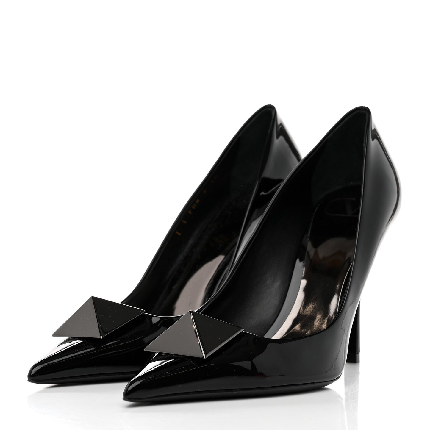 Patent Tonal One Stud 100mm Pumps 38 Black