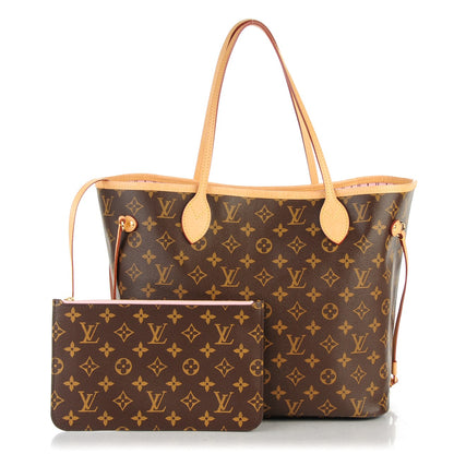 Louis Vuitton Monogram Neo Neverfull MM Rose Ballerine 1 of 8