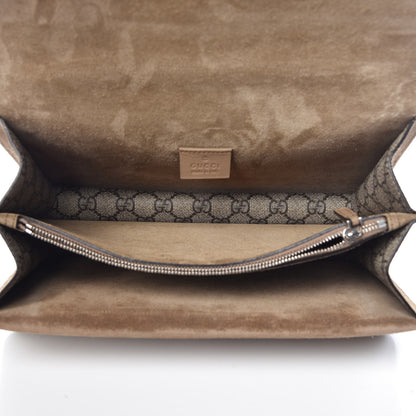 Gucci GG Supreme Monogram Small Dionysus Shoulder Bag Taupe 5 of 9