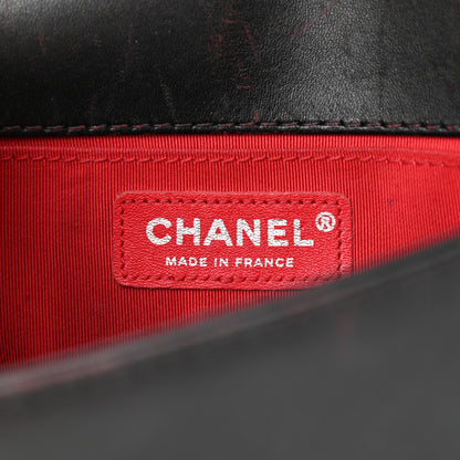 Chanel Lambskin Quilted Small Boy Flap Black 6 of 18