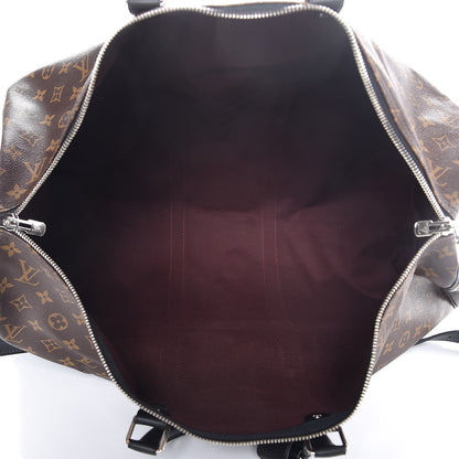 Louis Vuitton Monogram Macassar Keepall Bandouliere 55 5 of 7