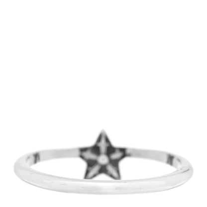 Chrome Hearts Sterling Silver Star Bubblegum Ring  54 7 3 of 4