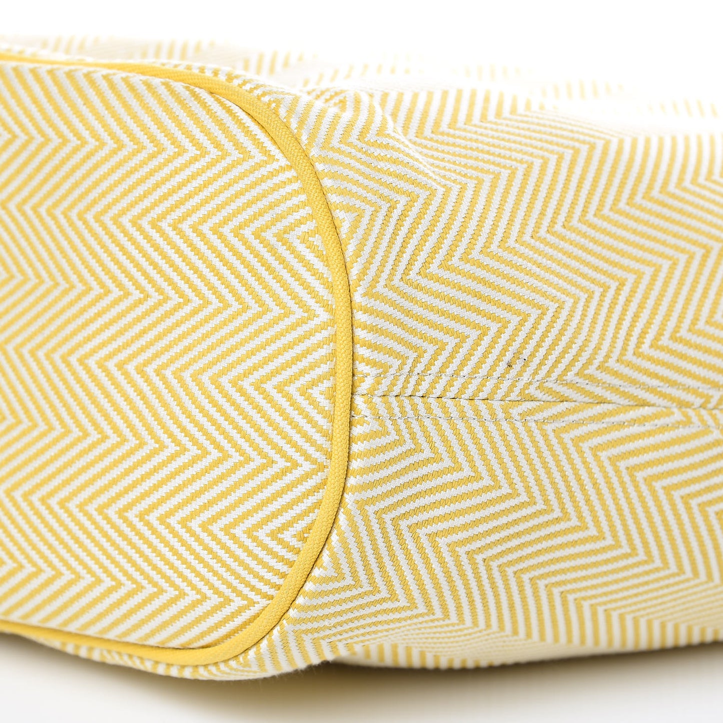 Canvas Panier De Plage Tote Yellow