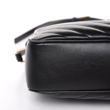 Saint Laurent Calfskin Matelasse Monogram Lou Camera Bag Black 10 of 14