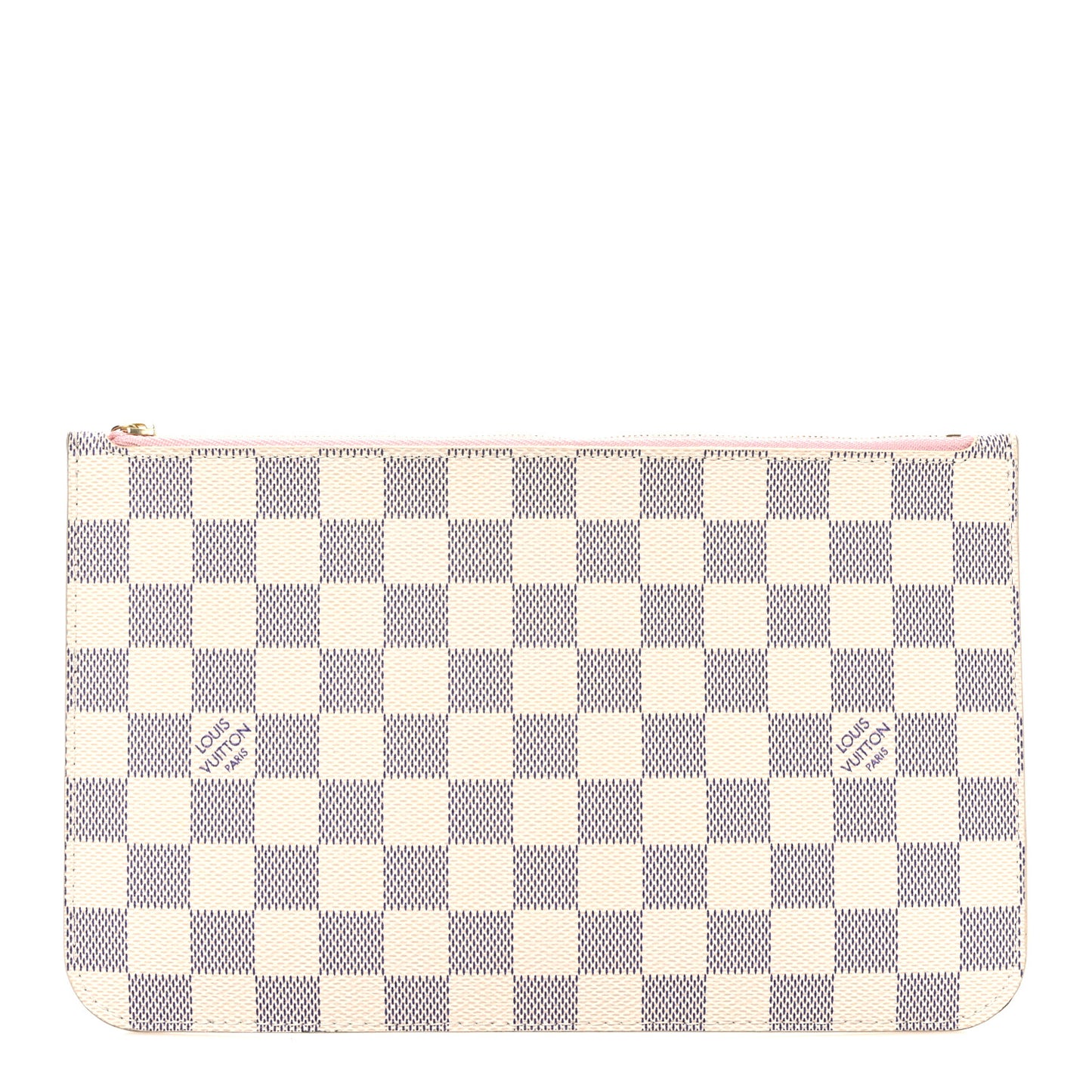 Damier Azur Neverfull MM GM Pochette Rose Ballerine