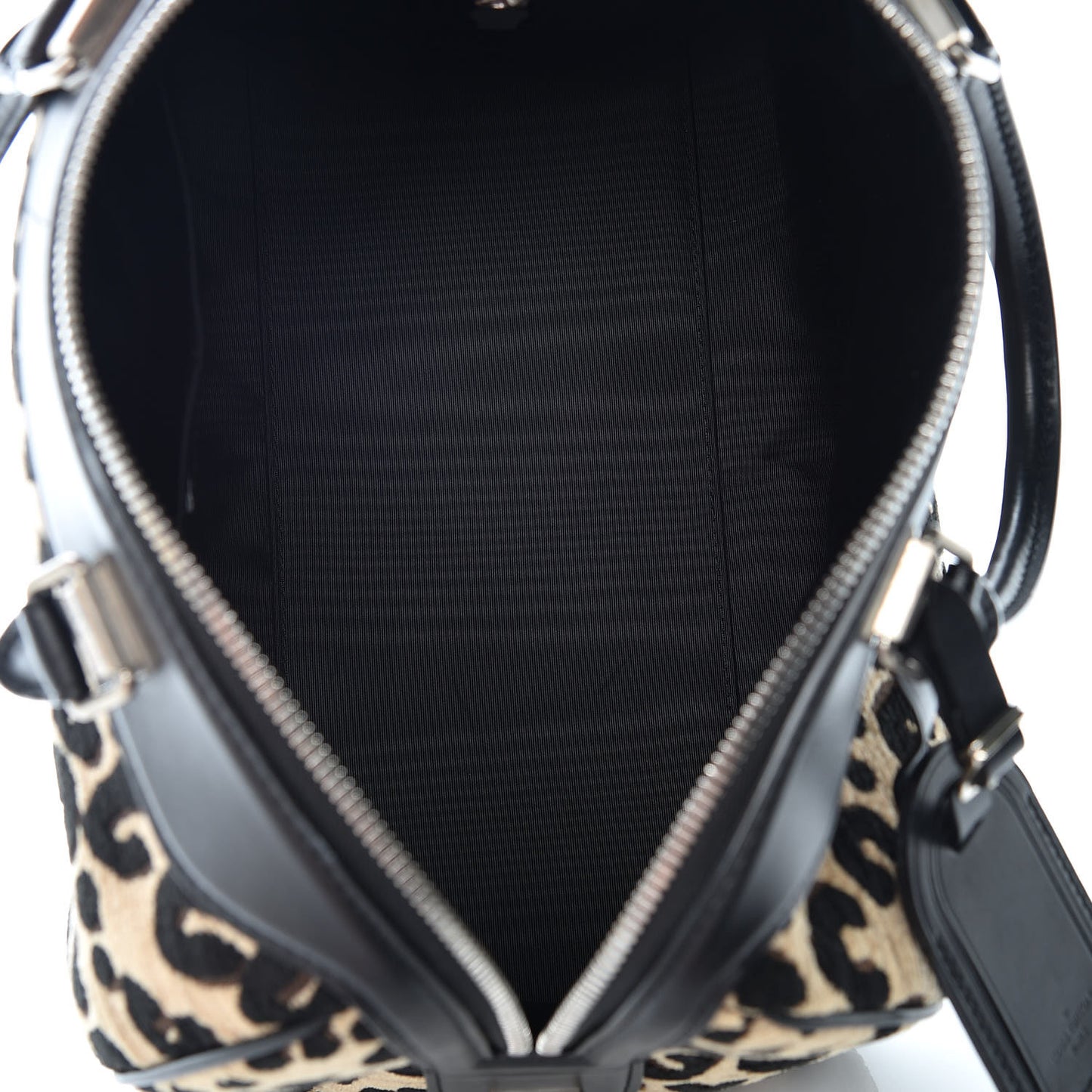 Jacquard Velvet Leopard Print Stephen Sprouse Speedy