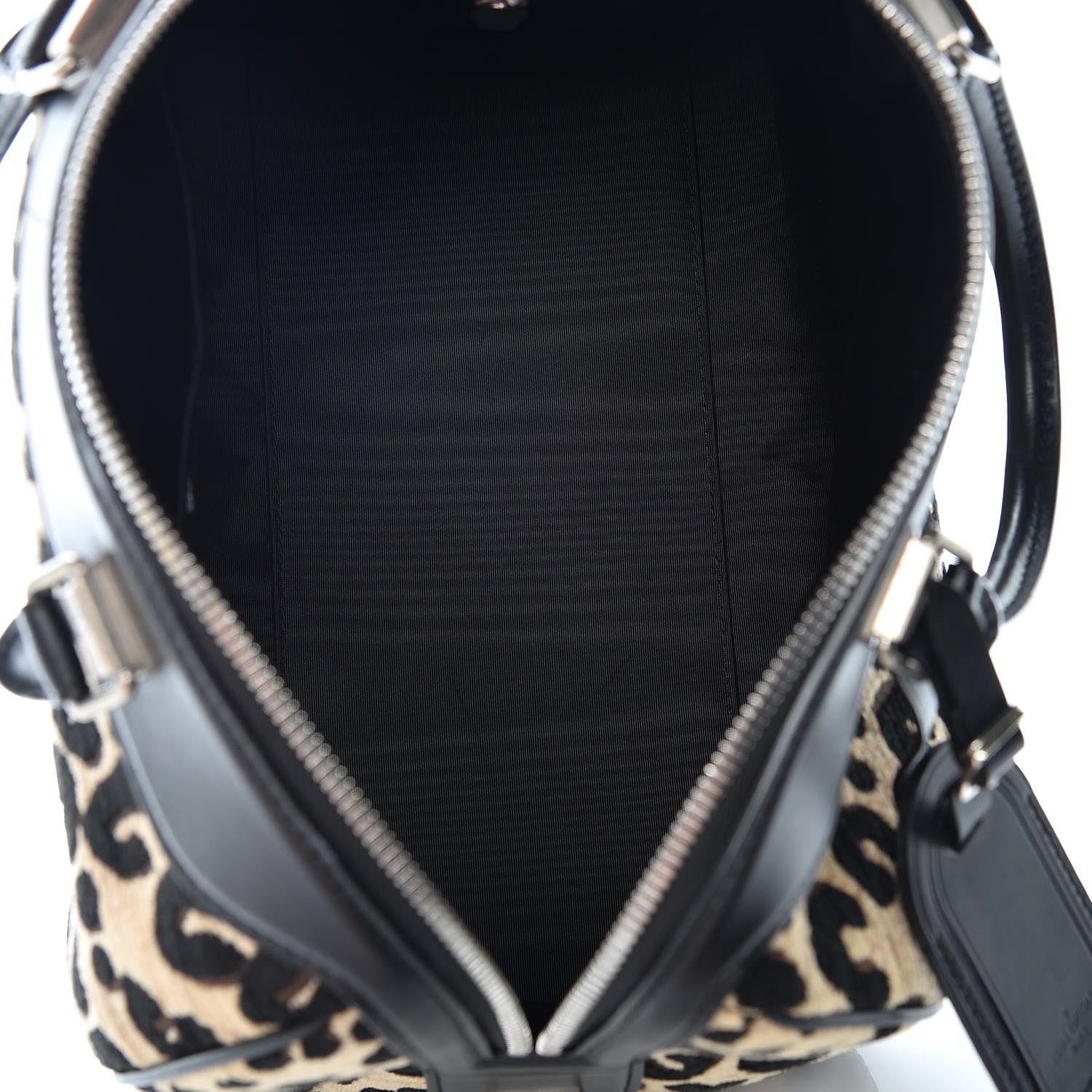 Louis Vuitton Jacquard Velvet Leopard Print Stephen Sprouse Speedy 7 of 14