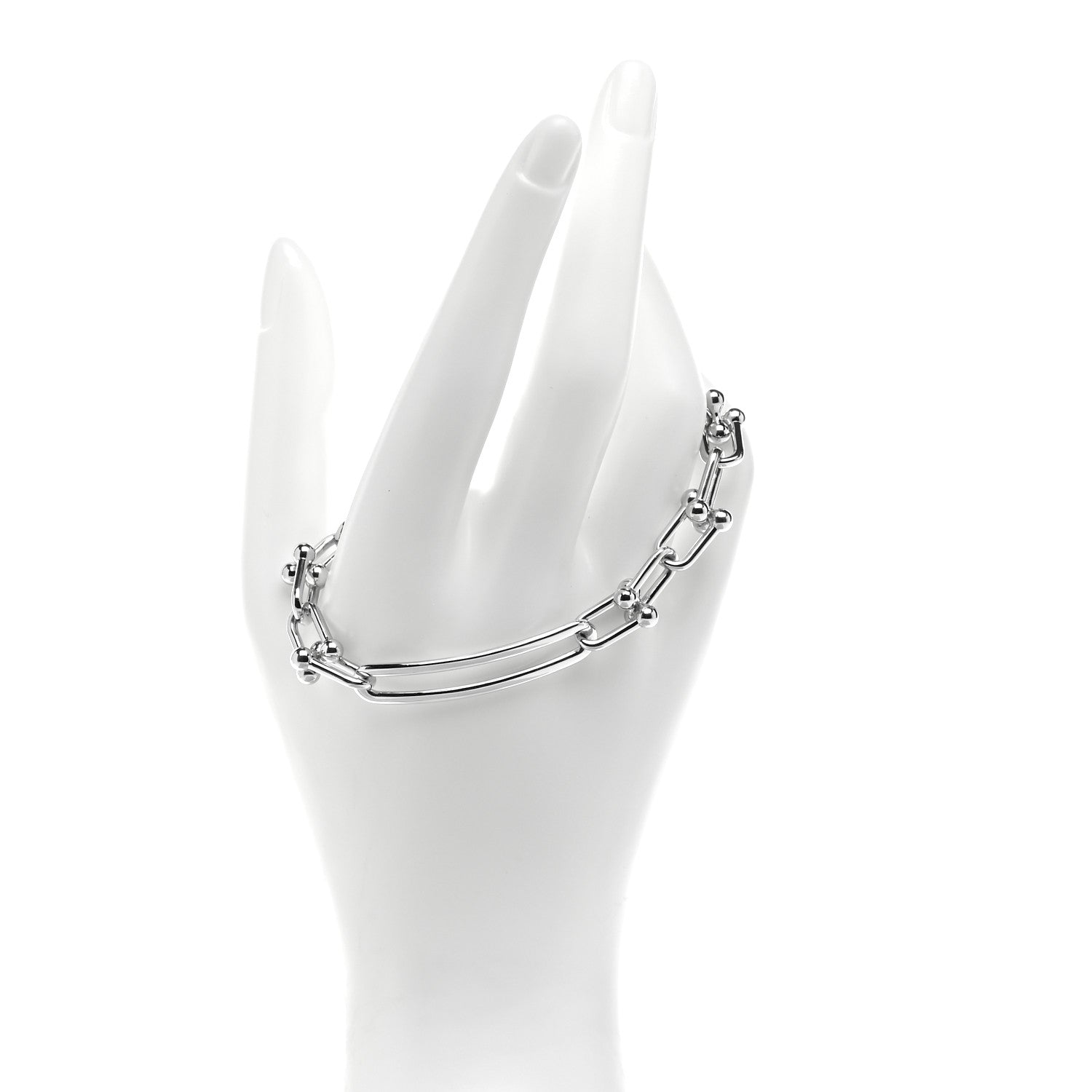 Tiffany Sterling Silver HardWear Link Bracelet 2 of 4