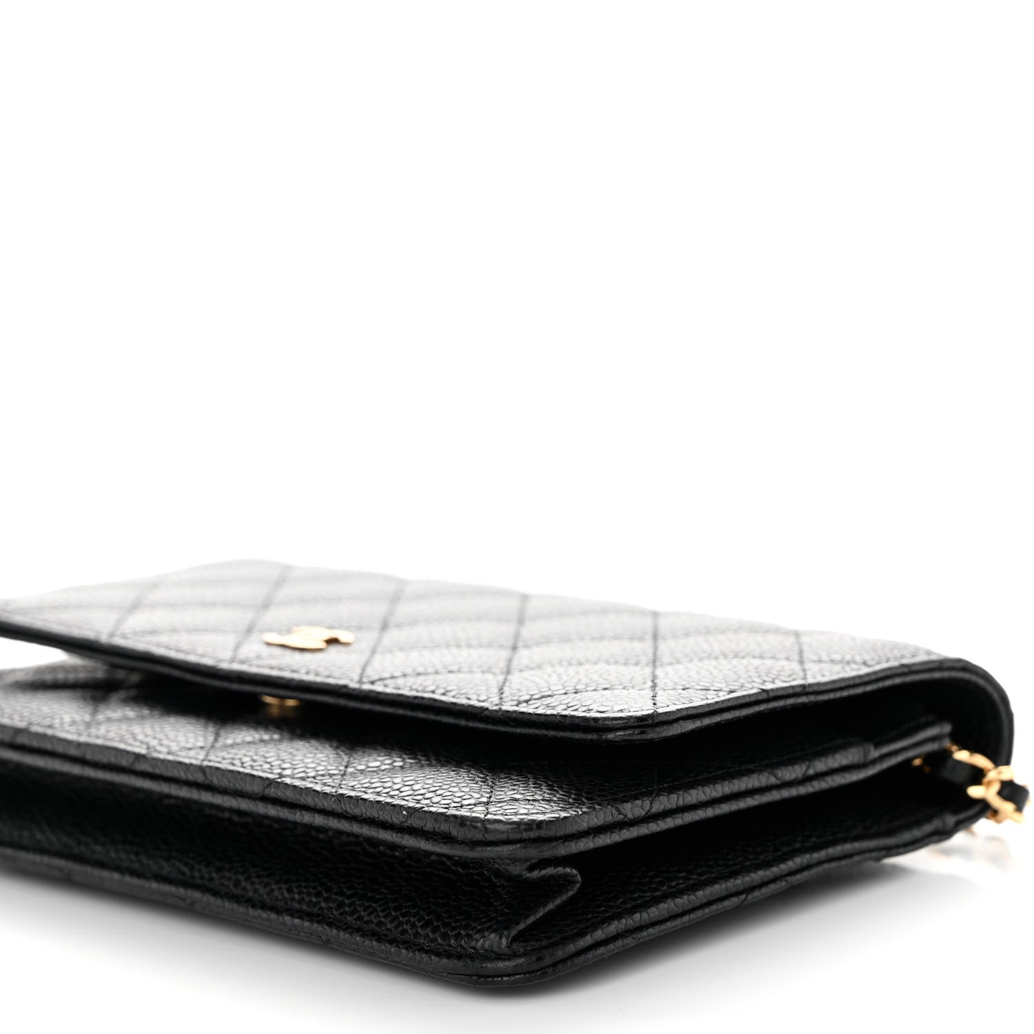 Chanel Caviar Quilted Wallet on Chain WOC Black 11 of 11
