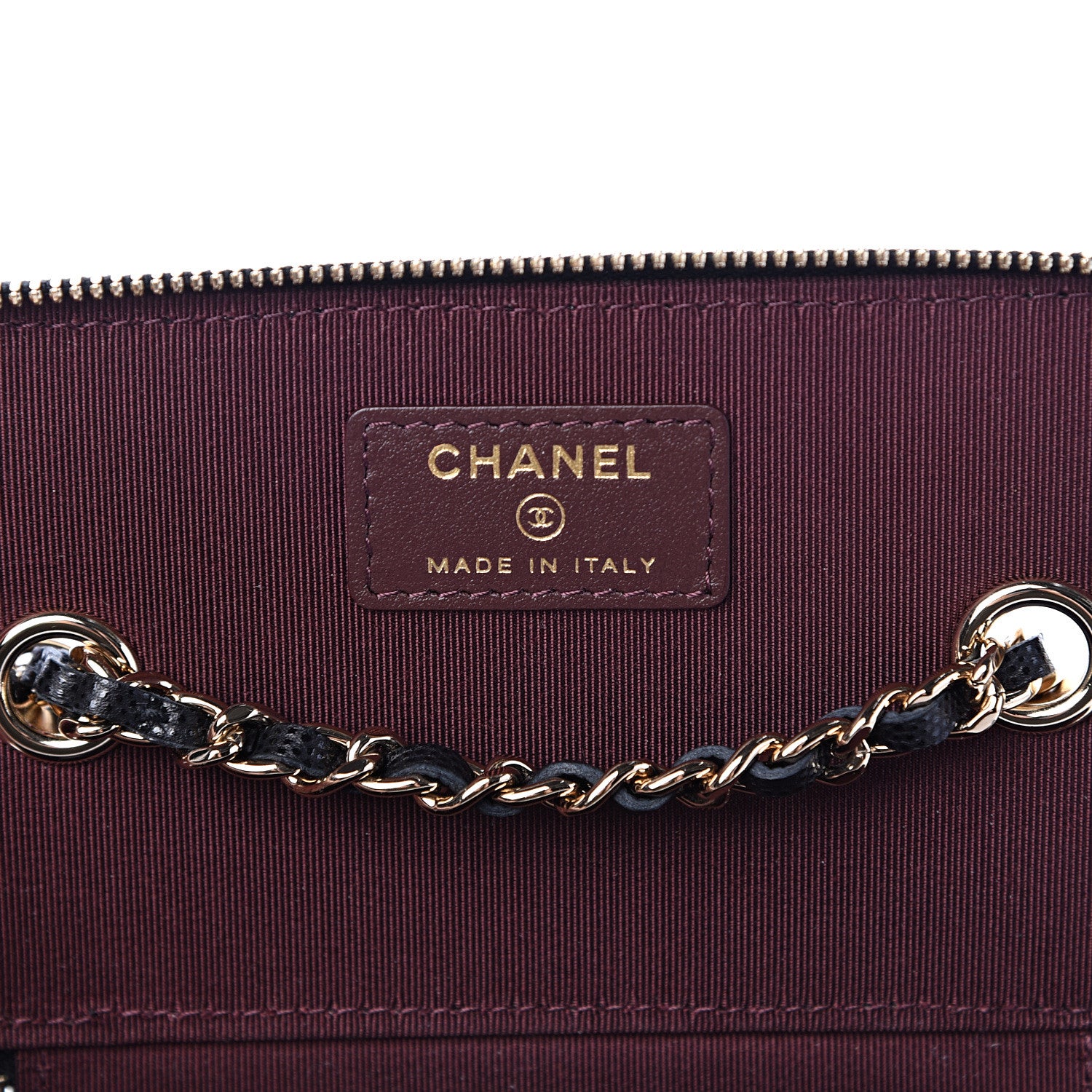 Chanel Caviar Quilted Small Vanity Case With Chain Black 5 of 10