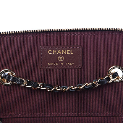 Chanel Caviar Quilted Small Vanity Case With Chain Black 5 of 10