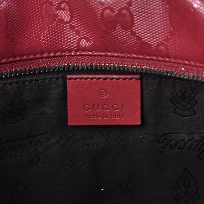 Gucci Imprime Monogram Medium Zippered Shopping Tote Rose Blush 6 of 9