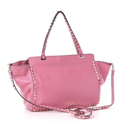 Valentino Garavani Vitello Medium Rockstud Tote Ninphea 3 of 14