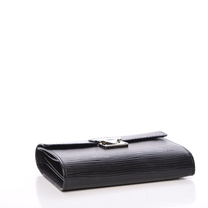 Louis Vuitton Epi Koala Wallet Black 4 of 9