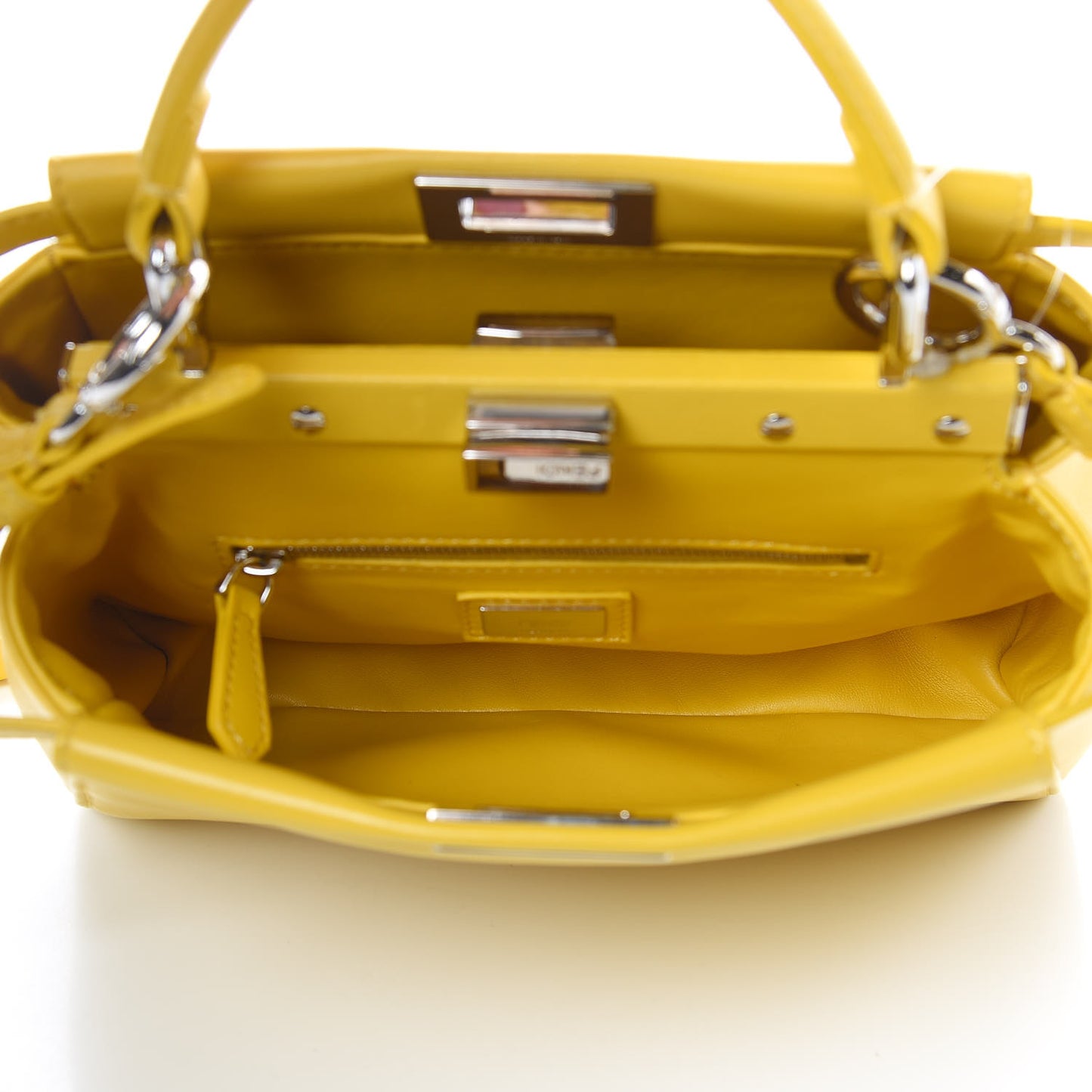 Nappa Mini Peekaboo Iconic Satchel Lime