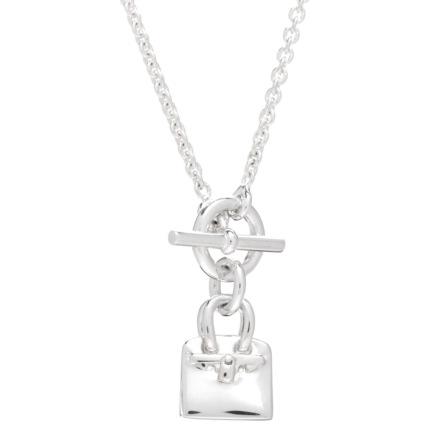 Sterling Silver Kelly Charm Pendant Necklace