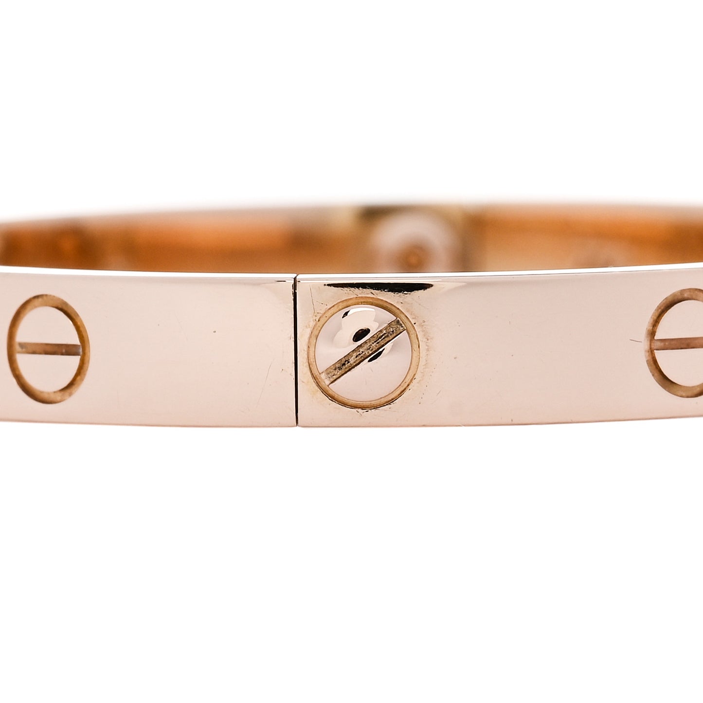 18k Pink Gold Love Bracelet 16