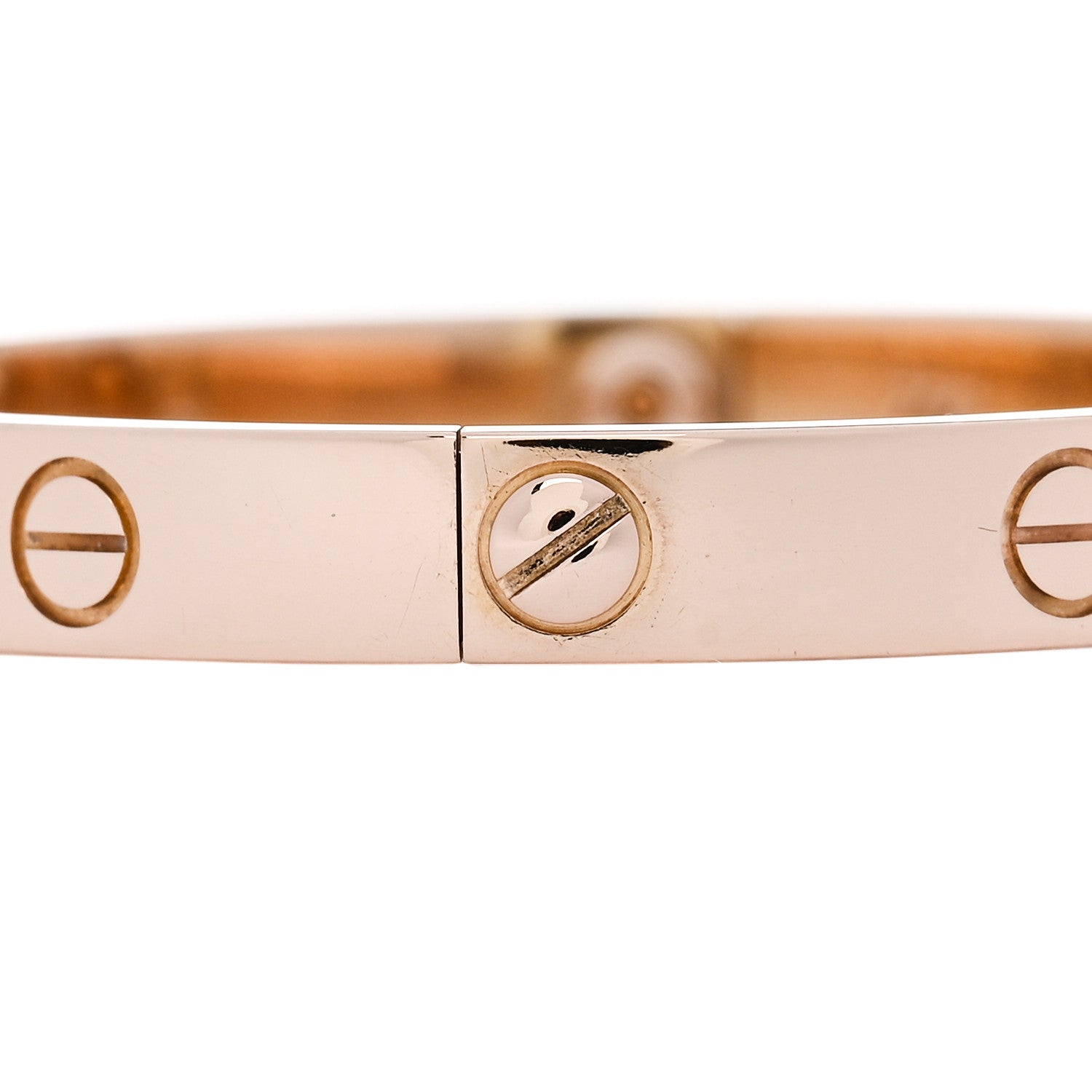 Cartier 18k Pink Gold Love Bracelet 16 5 of 8