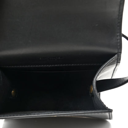 Saint Laurent Smooth Calfskin North South Kaia Satchel Black 5 of 13