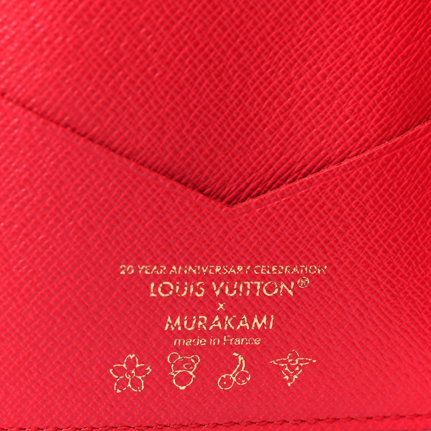 LV X TM Monogram Cerises Passport Cover