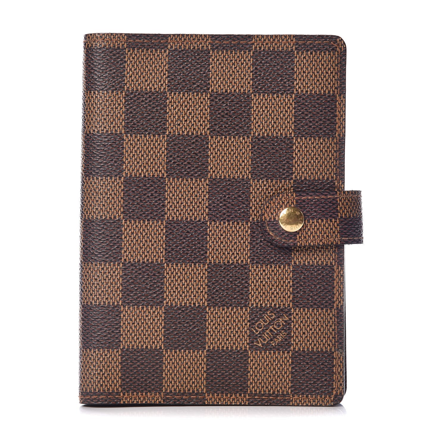 Damier Ebene Small Ring Agenda Cover