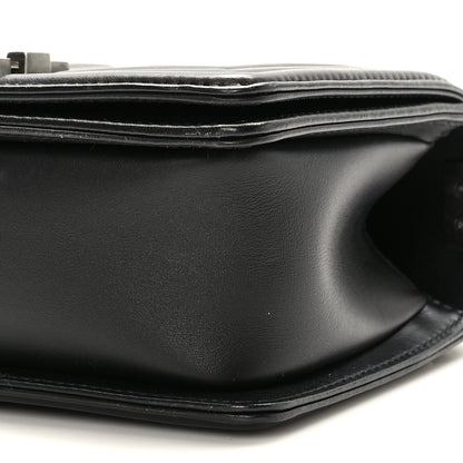 Chanel Lambskin Quilted Small Boy Flap Black 9 of 9