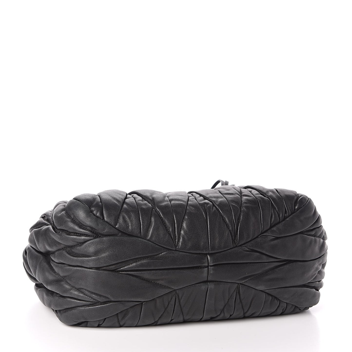 Nappa Matelasse Top Handle Satchel Black