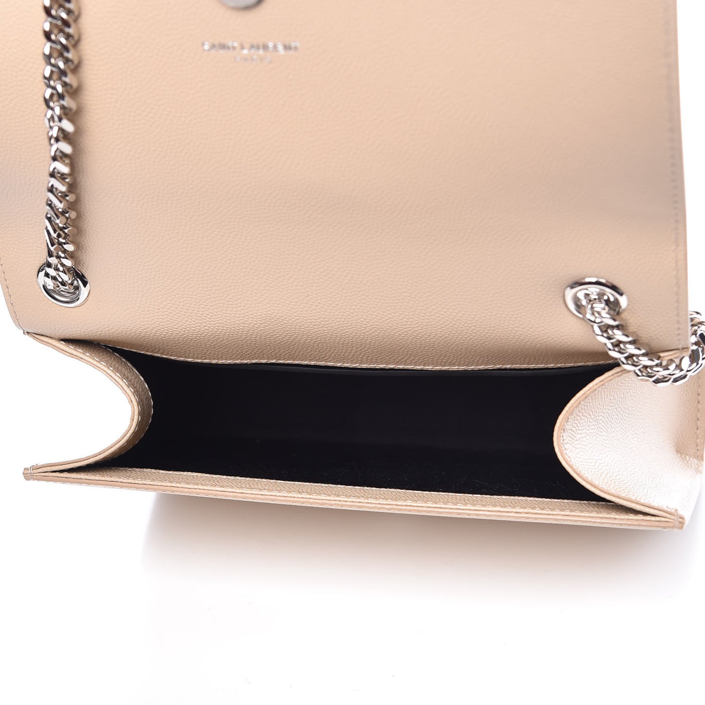 Grain De Poudre Small Monogram Kate Satchel Nude Powder
