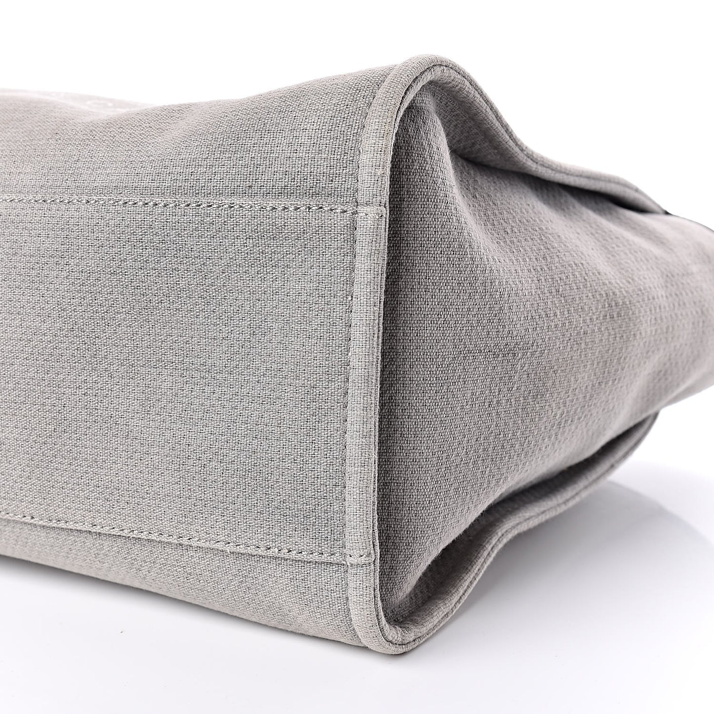 Canvas Large Deauville Tote Grey