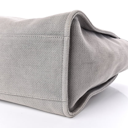 Chanel Canvas Large Deauville Tote Grey 15 of 16