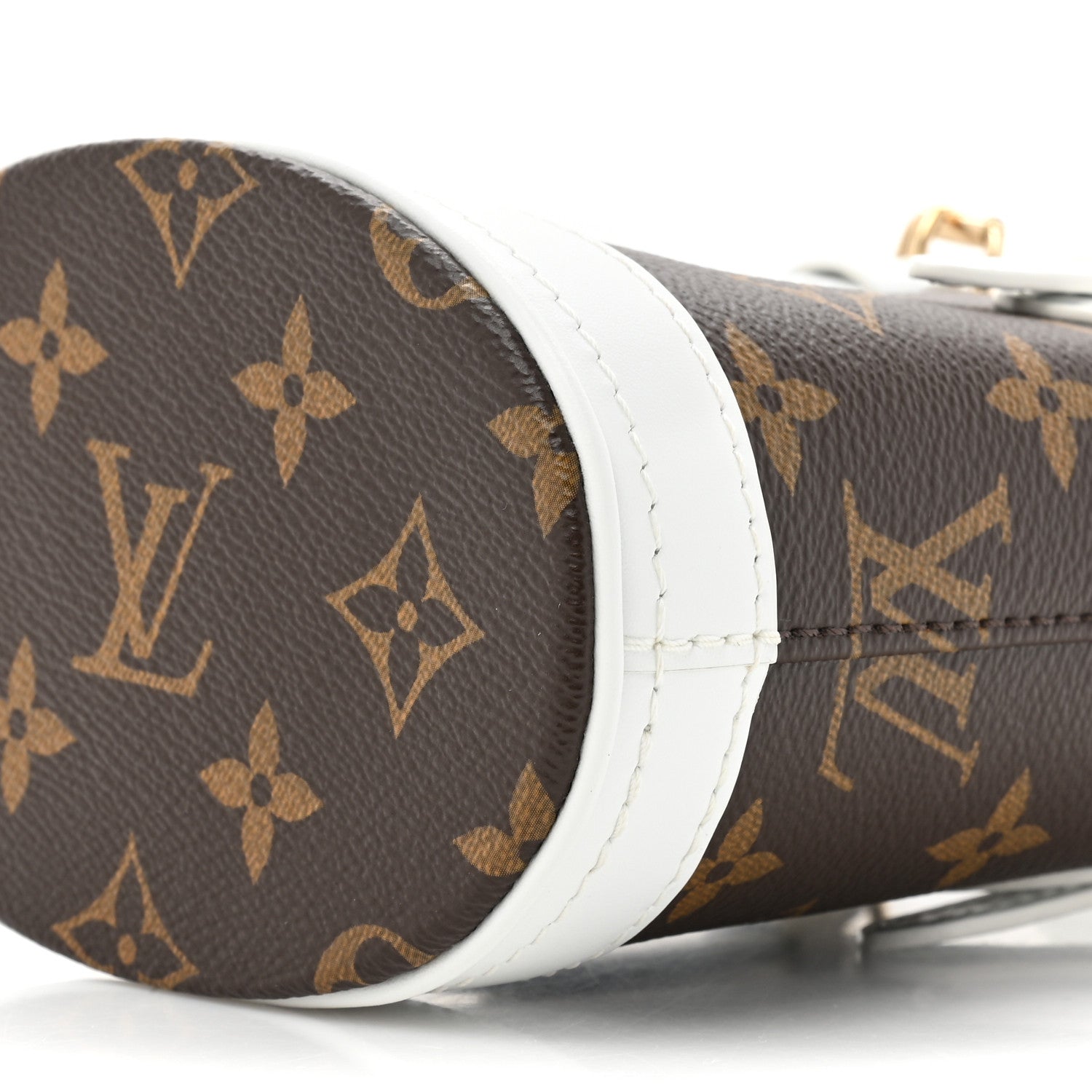 Louis Vuitton Monogram LV Match Nano Bucket Bag White 11 of 13