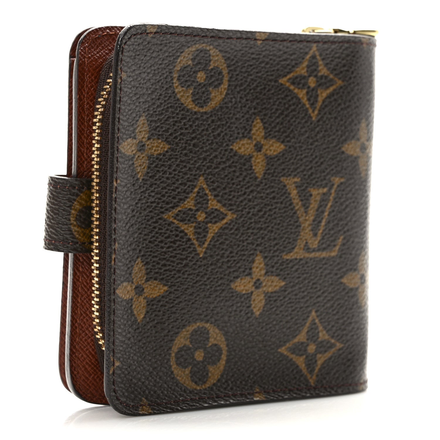 Louis Vuitton Monogram Compact Zippe Zipped Wallet 3 of 6