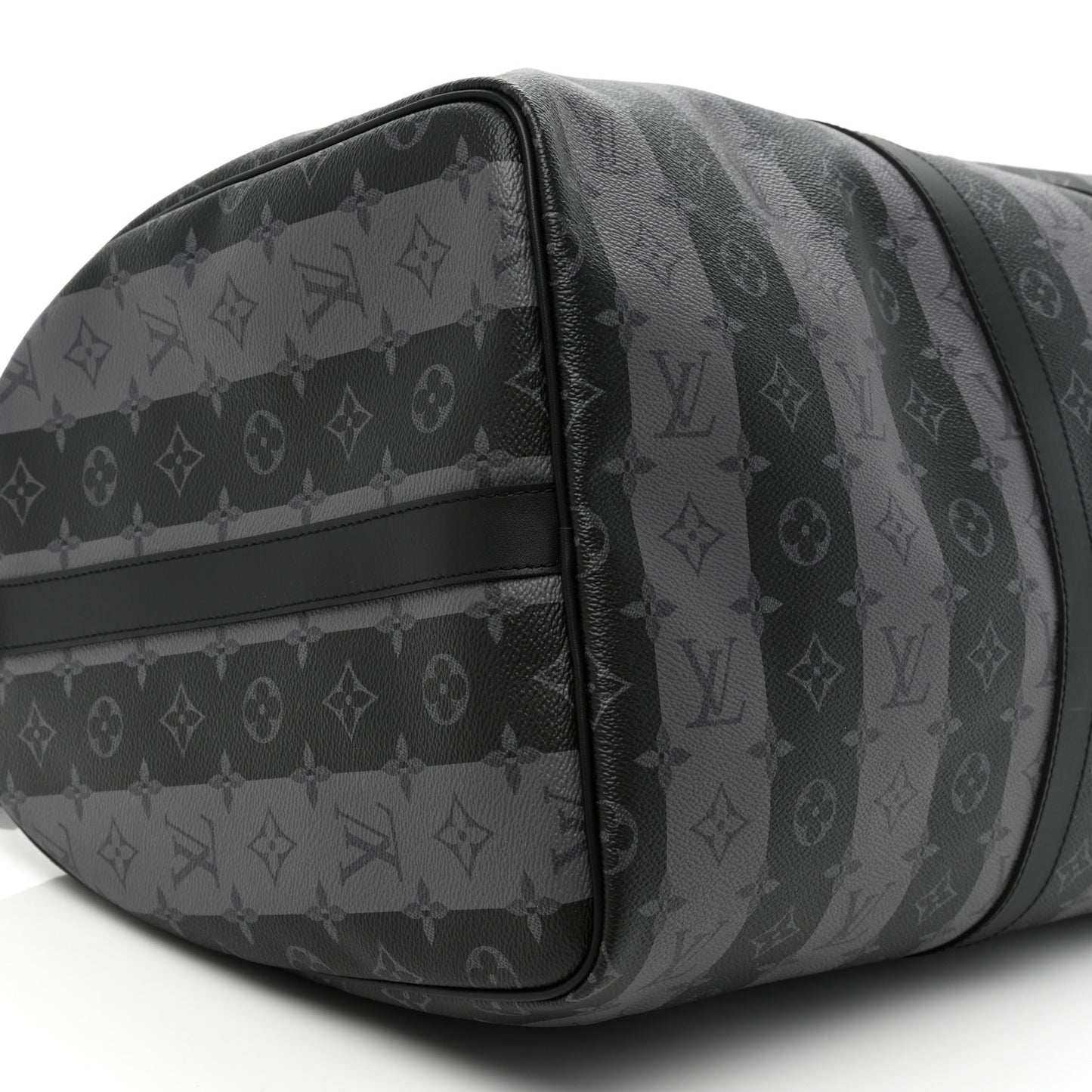 X NIGO Monogram Eclipse Stripes LV Keepall Bandouliere 50