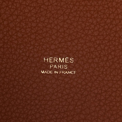 Hermes Taurillon Clemence Picotin Lock 18 PM Gold 6 of 11