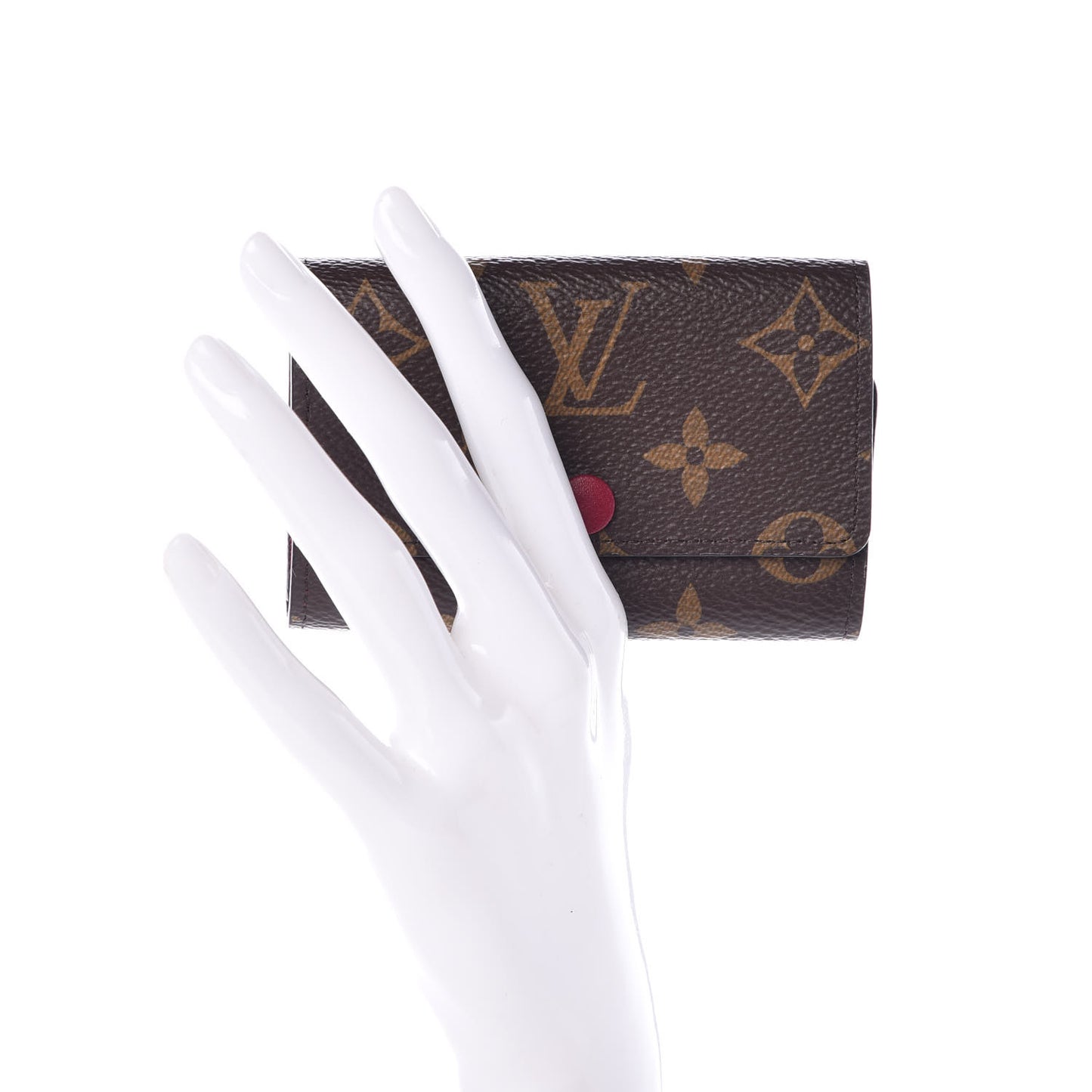 Monogram 6 Key Multicles Holder Fuchsia