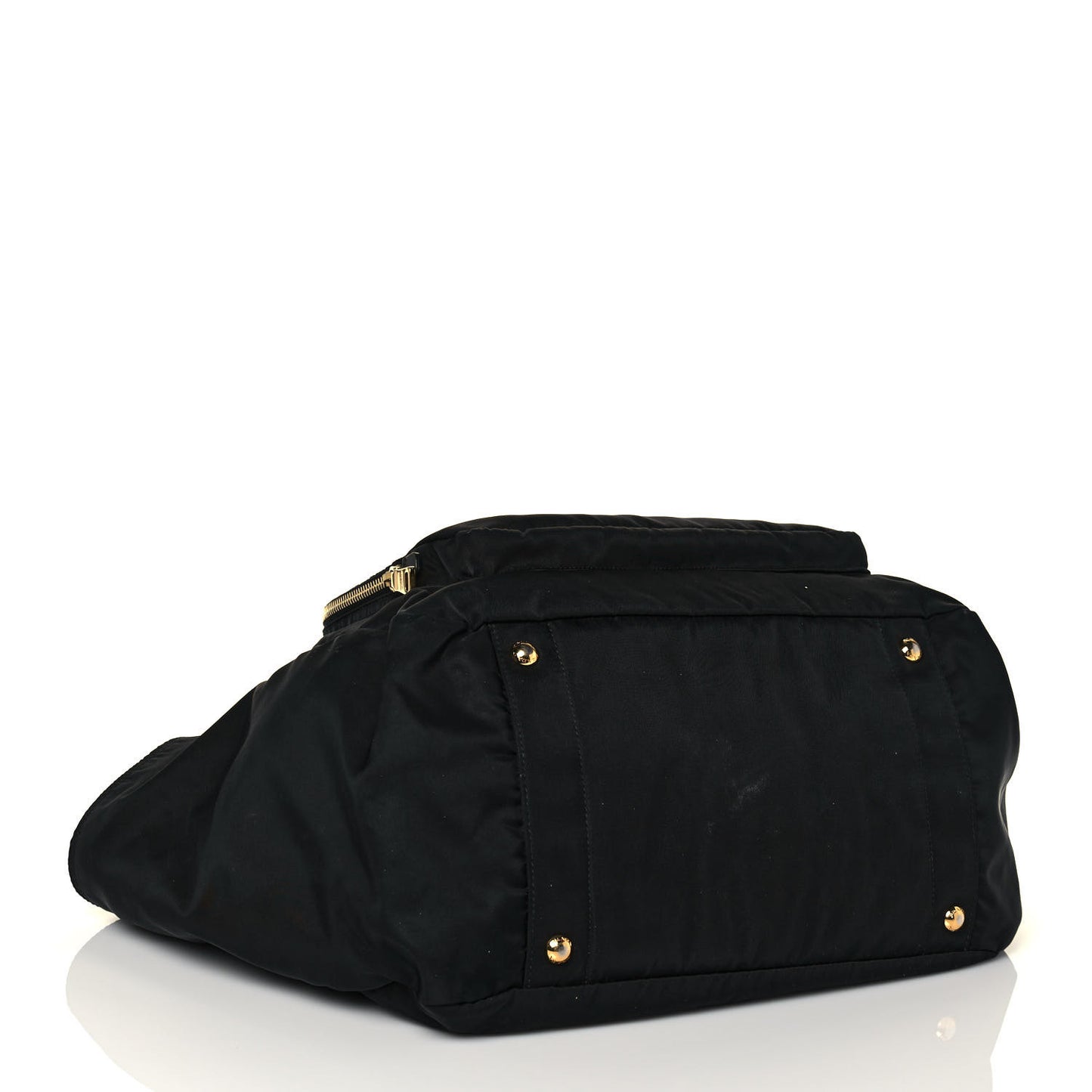 Nylon Vela Baby Bag Black
